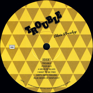 Elvis Presley : Trouble (LP, Comp, RM, 180)