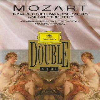 Wolfgang Amadeus Mozart – Wiener Symphoniker • Ferenc Fricsay : Symphonies Nos. 29, 39, 40 and 41 "Jupiter" (2xCD, Album, RE, RM)