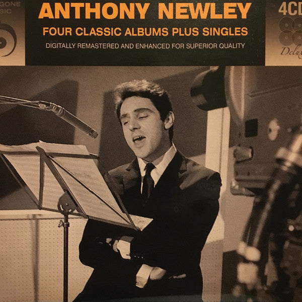 Anthony Newley : Four Classic Albums Plus Singles (4xCD, Comp, Dlx, M/Print, RM)