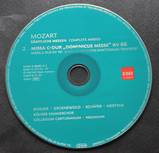 Wolfgang Amadeus Mozart -  Kölner Kammerchor, Collegium Cartusianum, Peter Neumann (2) : Sämtliche Messen = Complete Masses  & Requiem KV 626 · Litaniae KV 234  (10xCD, Comp, RM + Box)