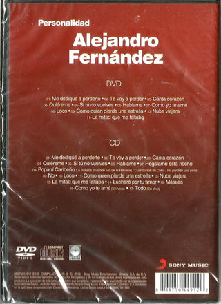 Alejandro Fernández : Alejandro Fernández (DVD, Comp + CD, Comp)