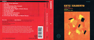 Stan Getz / Joao Gilberto* Featuring Antonio Carlos Jobim : Getz / Gilberto (CD, Album, RE, RM, Dig)