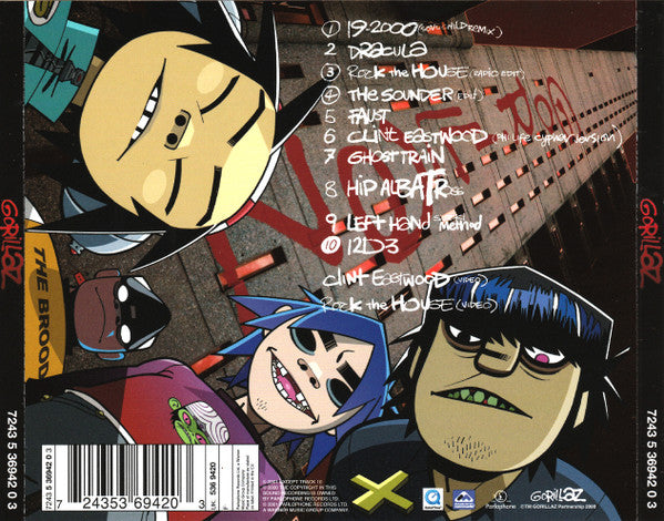 Gorillaz : G Sides (CD, Comp, Enh, RE)