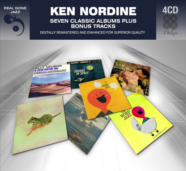 Ken Nordine : Seven Classic Albums Plus Bonus Tracks (4xCD, Comp, RM, RP, Dig)