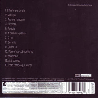 Marisa Monte : Infinito Particular (CD, Album, Copy Prot.)