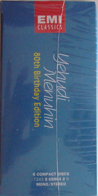Yehudi Menuhin : 80th Birthday Edition (6xCD, Mono + Box, Comp)
