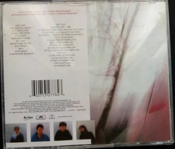 The Cure : Seventeen Seconds (CD, Album, RE, RM, RP + CD, Comp, RE, RM, RP)