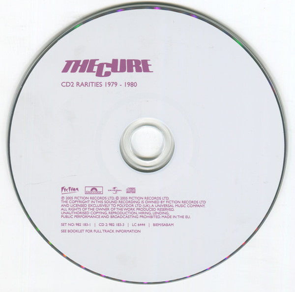 The Cure : Seventeen Seconds (CD, Album, RE, RM, RP + CD, Comp, RE, RM, RP)