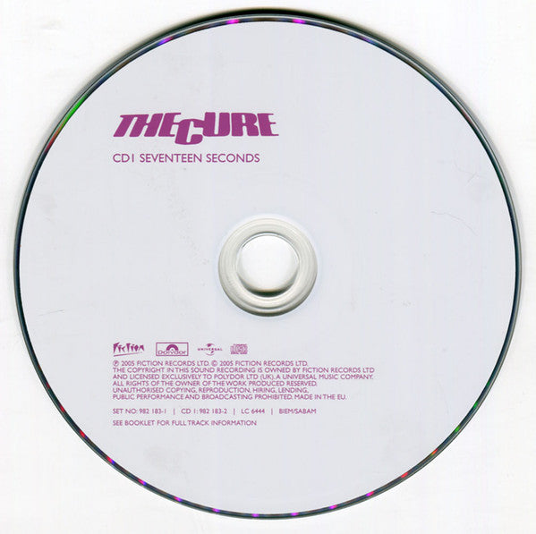 The Cure : Seventeen Seconds (CD, Album, RE, RM, RP + CD, Comp, RE, RM, RP)