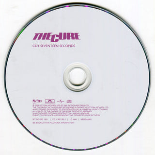 The Cure : Seventeen Seconds (CD, Album, RE, RM, RP + CD, Comp, RE, RM, RP)