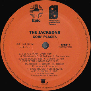 The Jacksons : Goin' Places (LP, Album, RE, Gat)