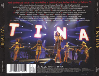 Tina Turner : Tina Live  (DVD-V, RP, Multichannel, PAL + CD, Album, RP + RE)