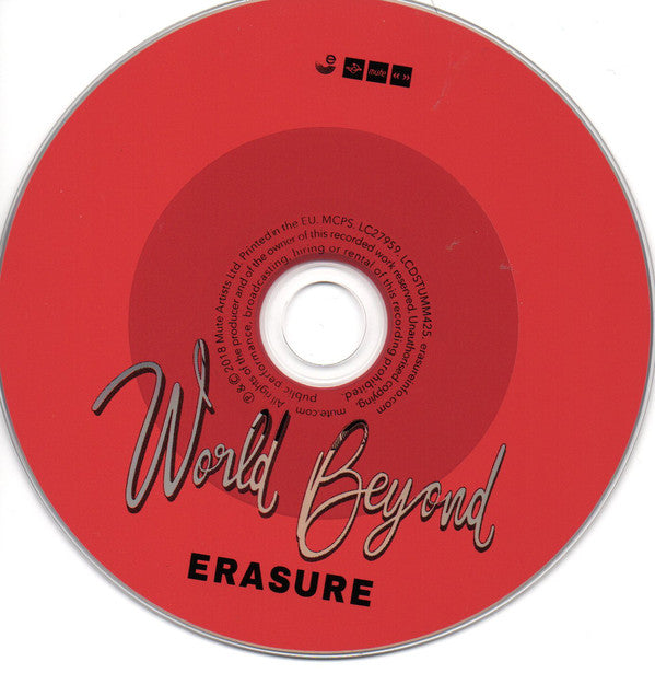 Erasure : World Beyond (CD, Album, Ltd)