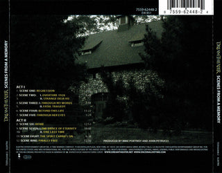Dream Theater : Metropolis Pt. 2: Scenes From A Memory (CD, Album, RE)