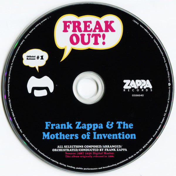 The Mothers : Freak Out! (CD, Album, RE, RM, RP, Son)