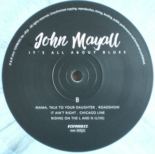 John Mayall : It's All About Blues (LP, Comp, Ltd, 180)