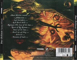 Bruce Dickinson : Tyranny Of Souls (CD, Album, RE)