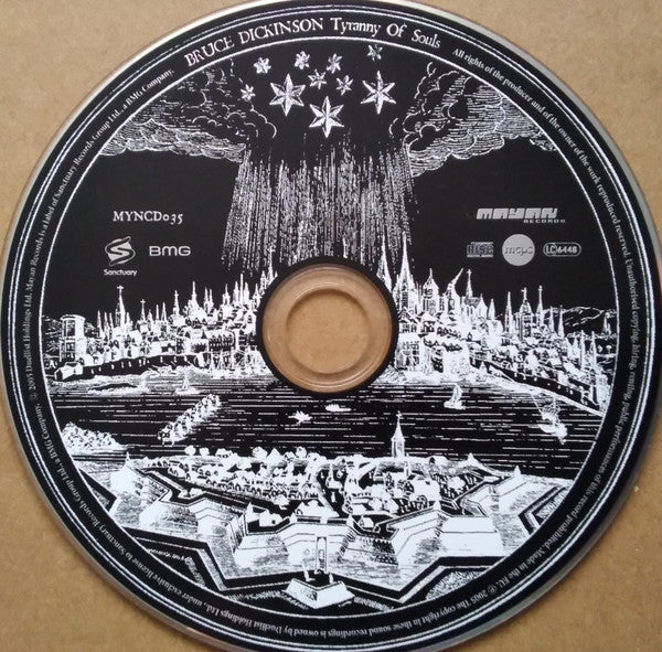 Bruce Dickinson : Tyranny Of Souls (CD, Album, RE)