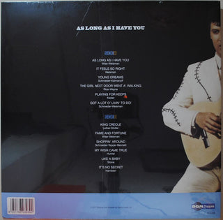 Elvis Presley : As Long As I Have You (LP, Comp, RM, 180)