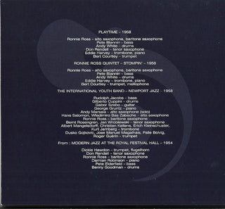 Ronnie Ross : Seven Classic Albums Plus Bonus Tracks (4xCD, Comp, Dlx, RM)