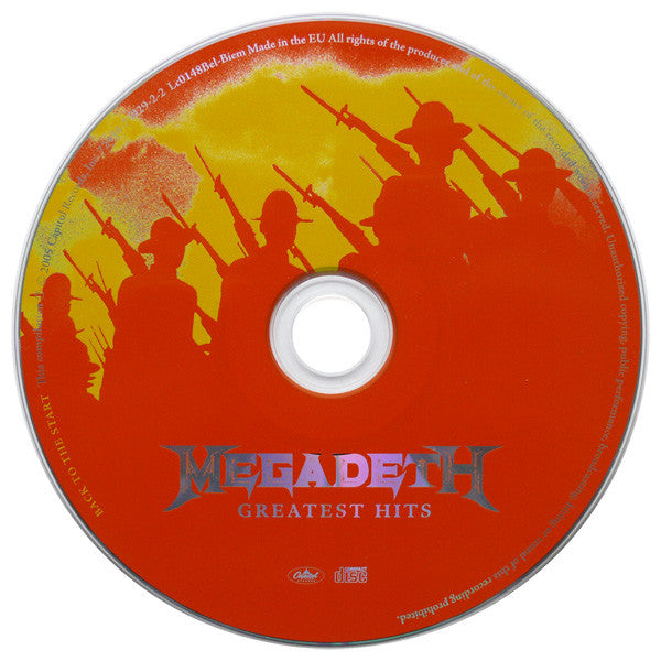 Megadeth : Greatest Hits: Back To The Start (CD, Comp, RE, Son)