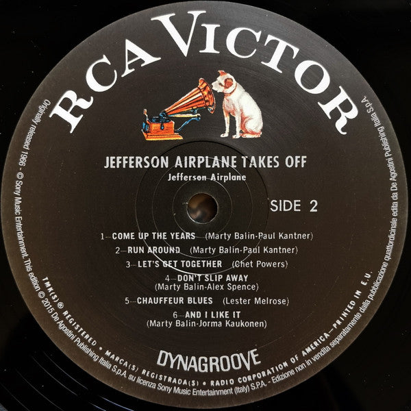 Jefferson Airplane : Takes Off (LP, Album, RE, 180)