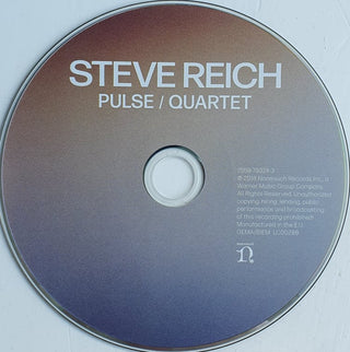 Steve Reich : Pulse / Quartet (CD, Album)