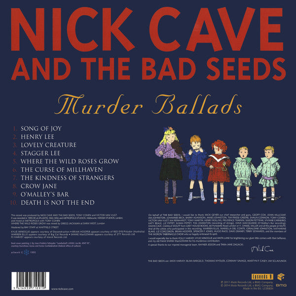 Nick Cave & The Bad Seeds : Murder Ballads (LP + LP, S/Sided + Album, RE, RP)