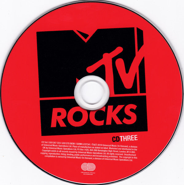 Various : MTV Rocks - Pop Punk Vs The World (3xCD, Comp)