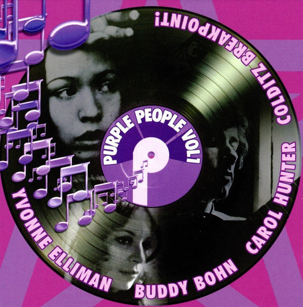 Yvonne Elliman / Buddy Bohn / Carol Hunter, Various : Purple People Vol 1 (4xCD + Box, Com)