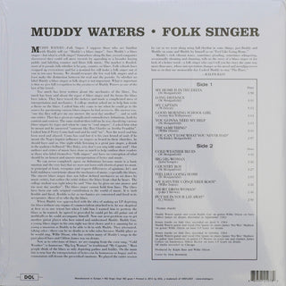 Muddy Waters : Folk Singer (LP, Album, RE, 180)