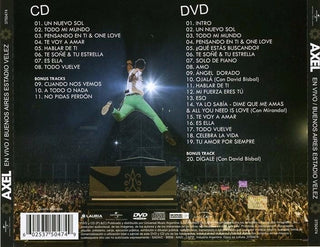 Axel Fernando : En Vivo / Buenos Aires Estadio Velez (CD, Album + DVD-V)