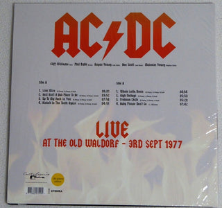 AC/DC : Live At The Old Waldorf - 3rd Sept 1977 (LP, Unofficial, 180)