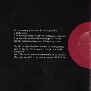 José Larralde : Inolvidables - 20 Grandes Exitos (CD, Comp, RM)
