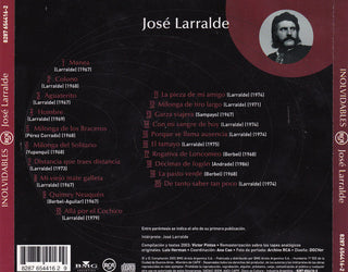 José Larralde : Inolvidables - 20 Grandes Exitos (CD, Comp, RM)