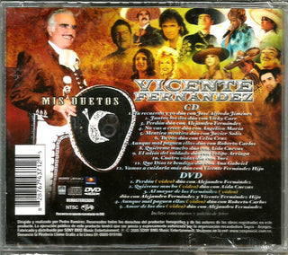 Vicente Fernandez : Mis Duetos (CD, Album + DVD, Album, Comp)