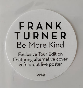 Frank Turner : Be More Kind (CD, Album, Ltd, Tou)