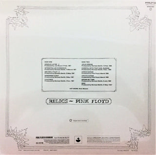 Pink Floyd : Relics (LP, Comp, RE, RM, 180)