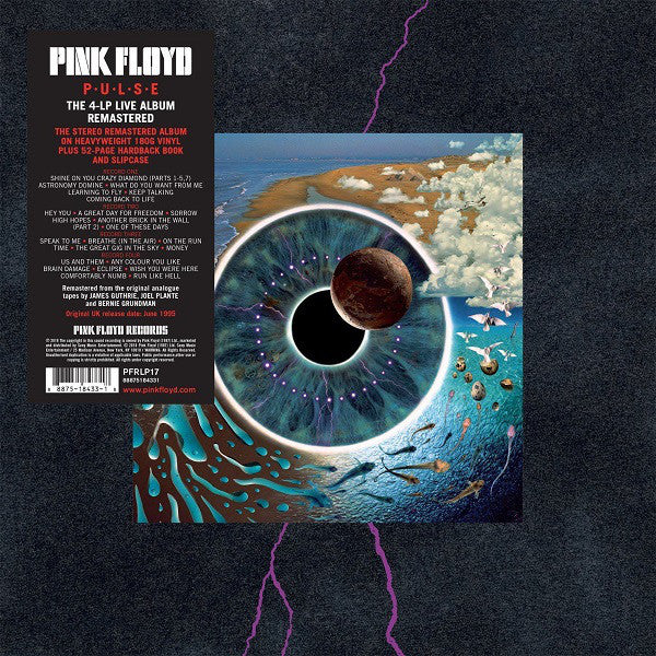 Pink Floyd : Pulse (4xLP, Album, RE, RM, 180 + Box)