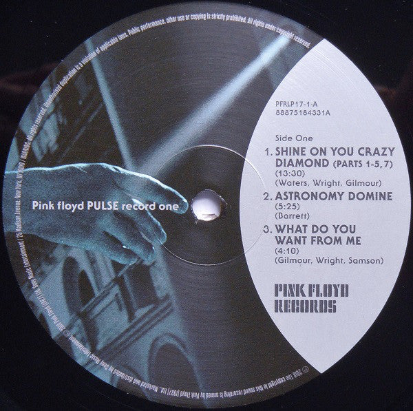 Pink Floyd : Pulse (4xLP, Album, RE, RM, 180 + Box)