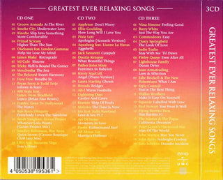 Various : Greatest Ever! Relaxing Songs (3xCD, Comp)