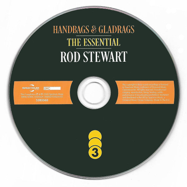 Rod Stewart : Handbags & Gladrags - The Essential (3xCD, Comp + Box)