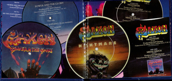 Saxon : Power & The Glory (CD, Album, RE, RM, Med)