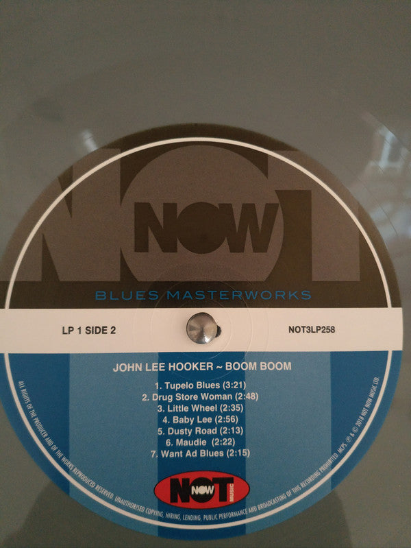 John Lee Hooker : Boom Boom (3xLP, Comp, Gre)