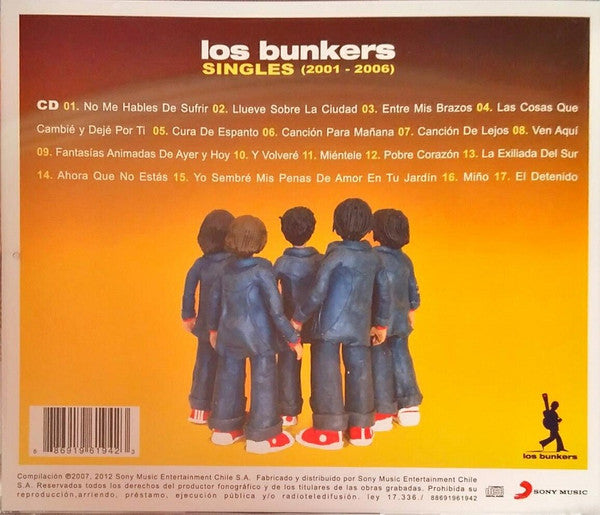 Los Bunkers : Singles (2001 - 2006) (CD, Comp)