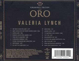 Valeria Lynch : Oro - Grandes Éxitos (CD, Comp)