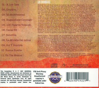 Los Rodriguez : Crónicas - La Historia Del Rock En Español (CD, Comp)