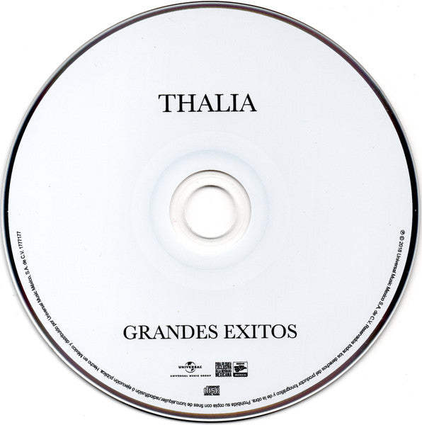 Thalía : Grandes Éxitos (CD, Comp, RE)