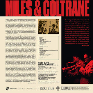 Miles Davis, John Coltrane : Miles & Coltrane (LP, Comp, Ltd, RM)