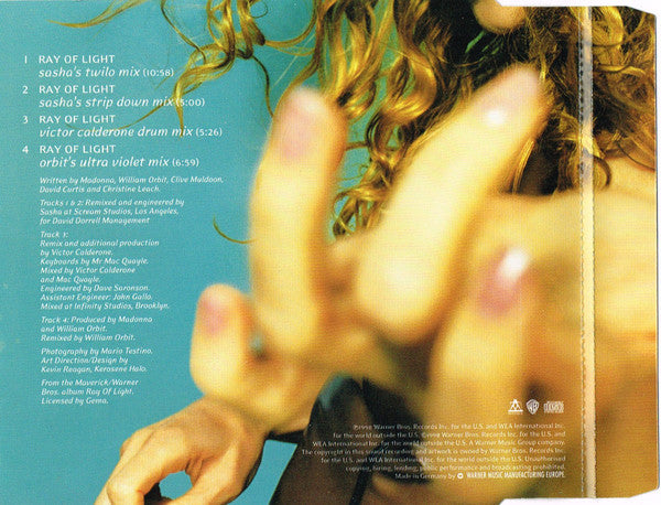 Madonna : Ray Of Light (CD, Single, CD2)